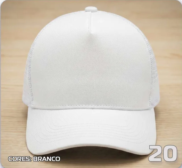 Trucker telado — Branco · modelo 20