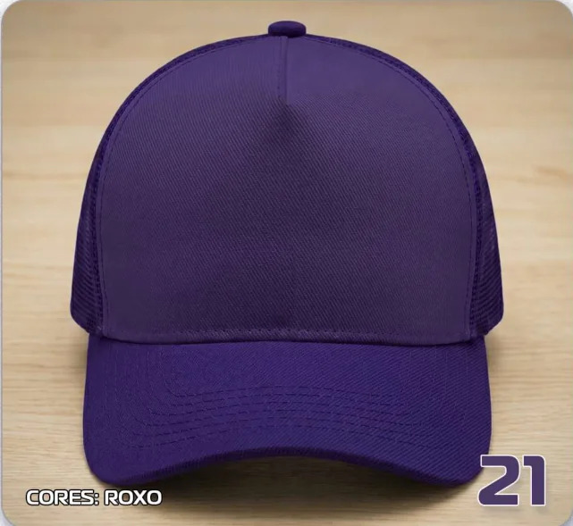 Trucker telado — Roxo · modelo 21